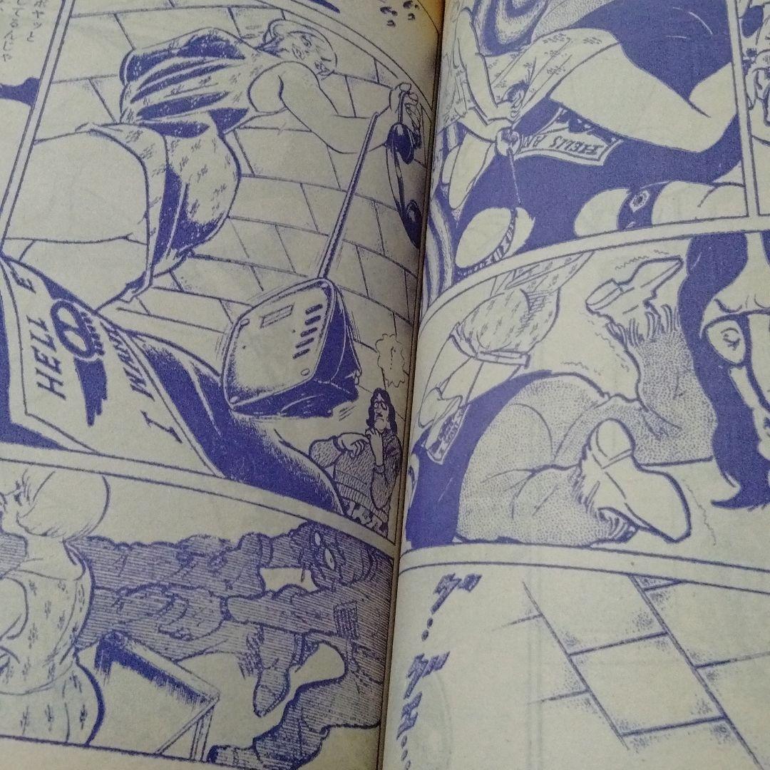 ワイルド7 特集号 週刊少年キング 1973年 望月三起也 血のロープ 飛葉