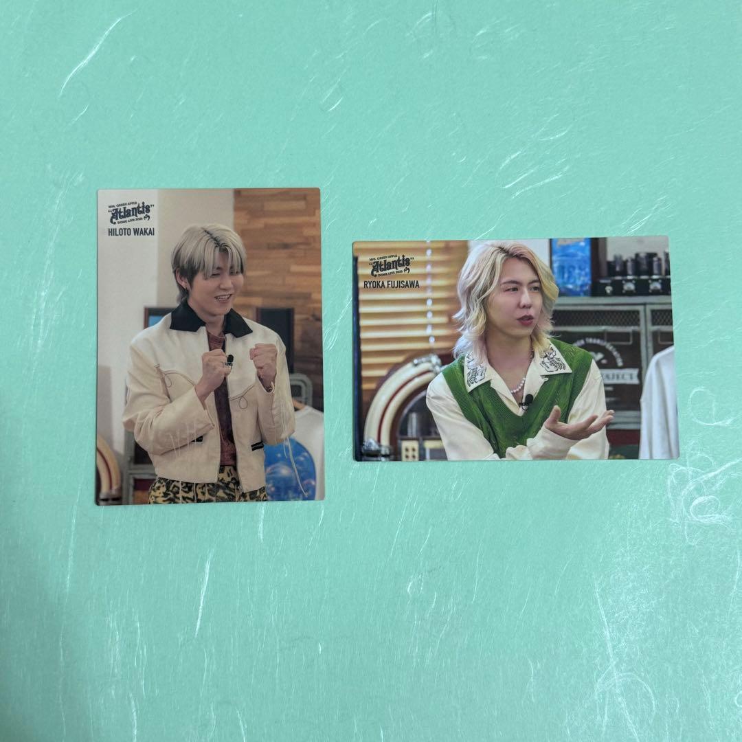 ミセスグリーンアップル フォトカ 若井滉斗 藤澤涼架 アトランティス