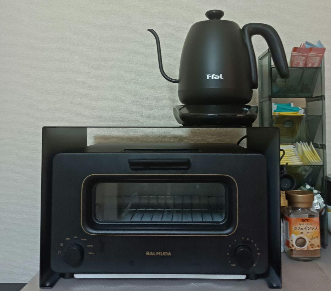 大好評 バルミューダ トースター専用ラック マグネット脱着可 黒色