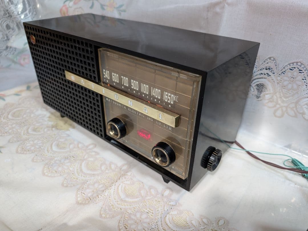 珍品ナショナレトロ真空管ラジオ史に残るラジオ DX-350 bluetooth