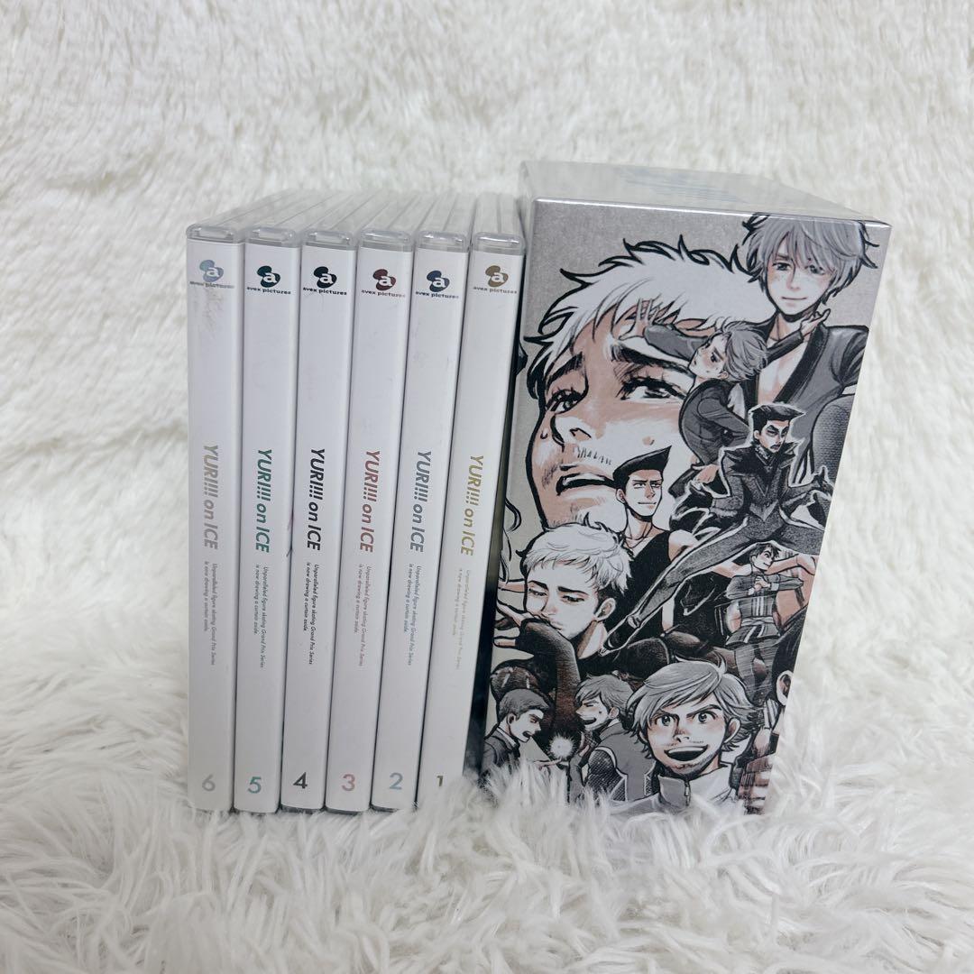 ユーリ!!! on ICE Blu-ray 全6巻セット　ケース付き ユーリ!!! on ICE 全6巻 セット Blu-ray 全巻収納Box付 - メルカリ