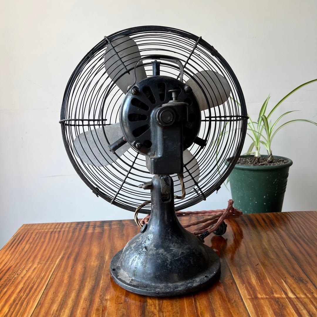 扇風機 昭和レトロ オブジェ ヴィンテージ - メルカリ