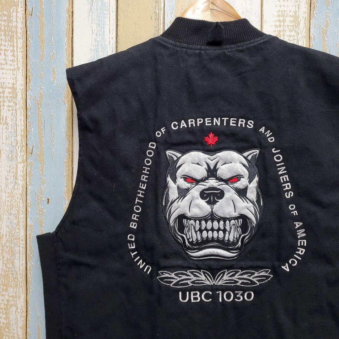 HA194☆タフダック☆ダックベスト☆ビッグロゴ刺繍☆ピットブル☆黒☆L相当 2026年最新】toughduckの人気アイテム - メルカリ