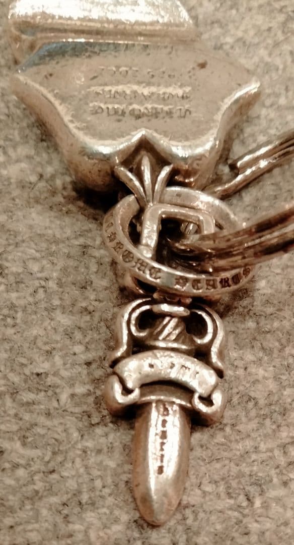 クロムハーツ☆ ローリングストーンズ リップ＆タン ウィズ スプリット