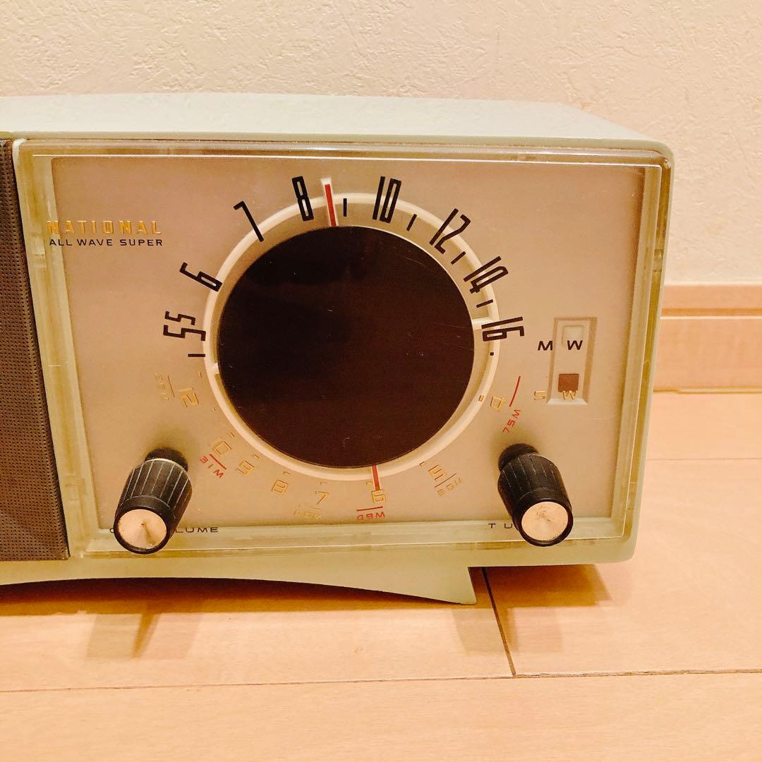 希少品 ナショナル 真空管ラジオ EA-450 ALL WAVE SUPER - メルカリ
