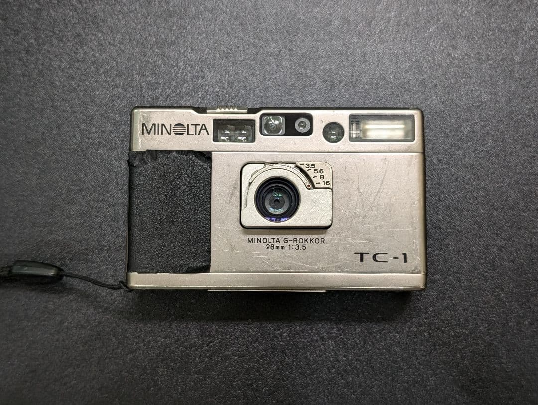 ミノルタ MINOLTA TC-1 高級コンパクト フィルムカメラ MINOLTA（ミノルタ）TC-1／最小・至高の高級コンパクトサンライズ