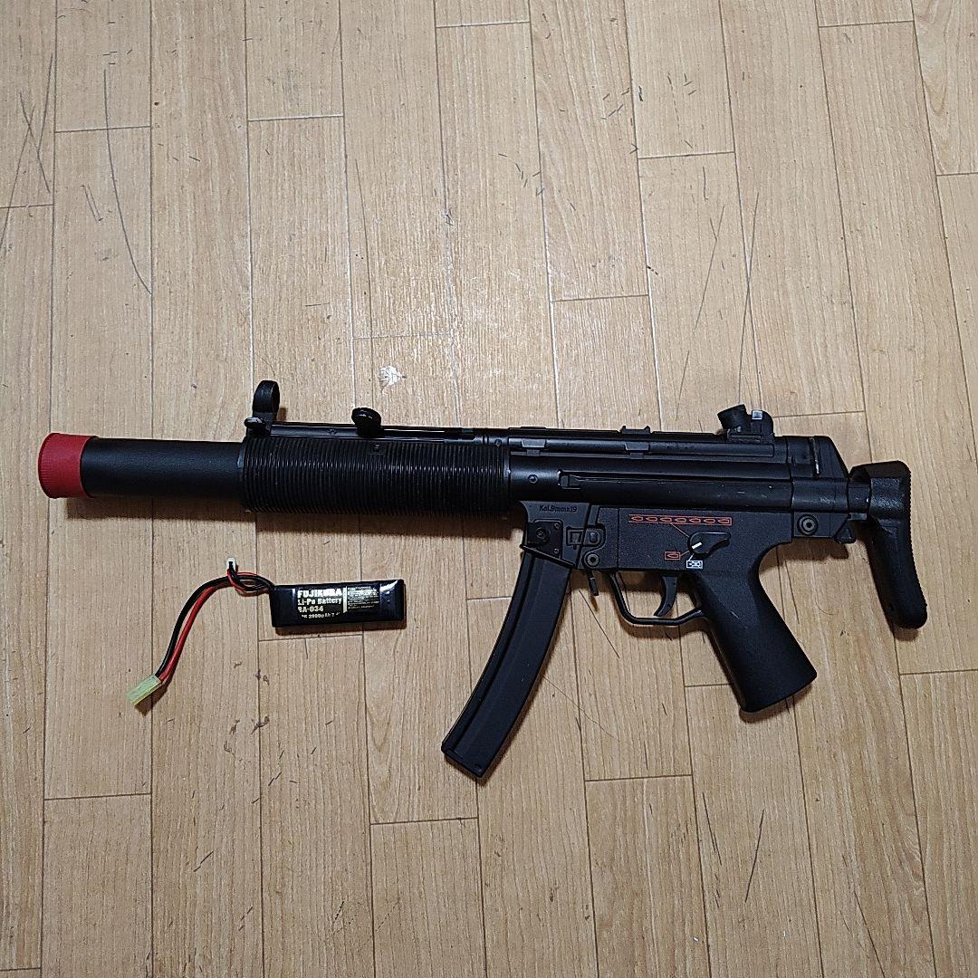 東京マルイ　スタンダード電動ガン　MP5SD6　作動確認済み　多段　バッテリー付 東京マルイ MP5SD6 次世代電動ガンの分解レビュー | エボログ