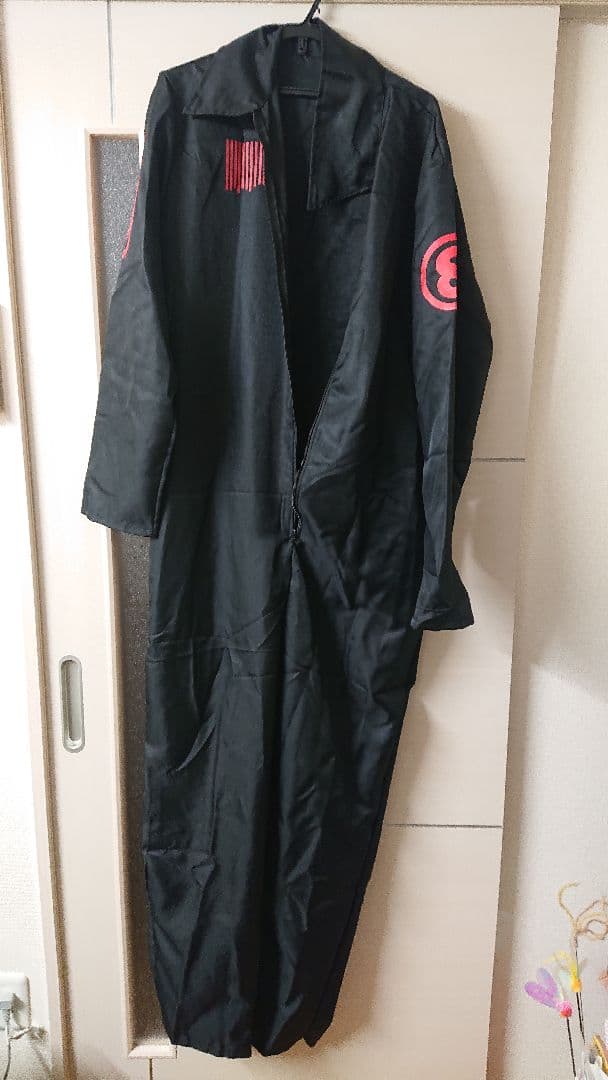 ハードコアメタルバンドslipknotビッグサイズバーコードツナギナンバー8: