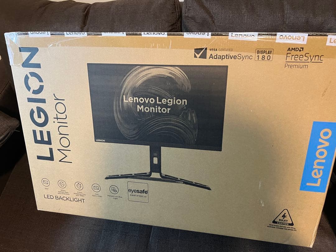 【新品未開封】Lenovo LEGION R25i-30 165Hz モニター Legion R25i-30 (24.5型ゲーミング/1920×1080/IPS/スピーカー/高さ・縦