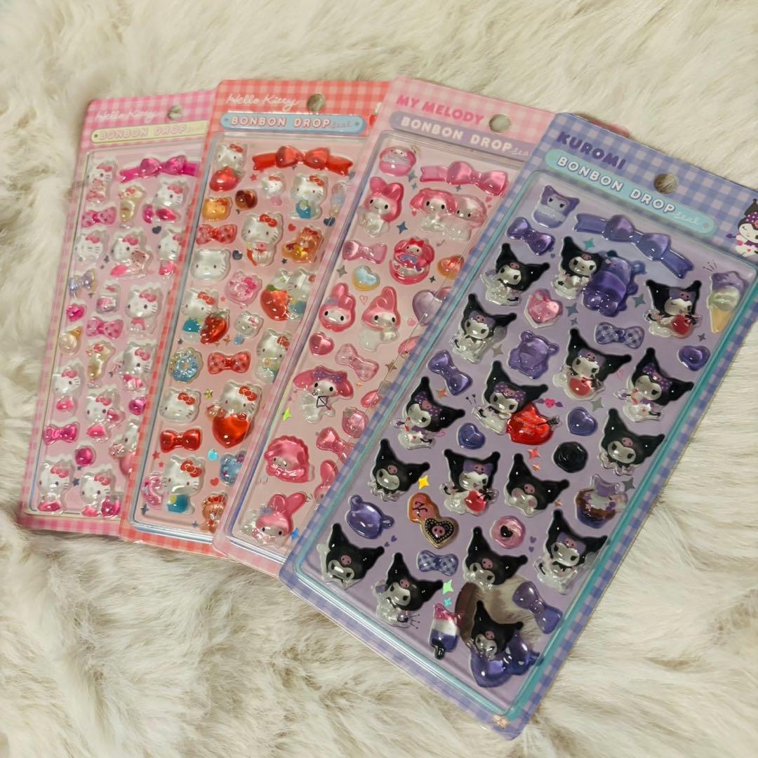 サンリオ 第2弾 ボンボンドロップシール風 8枚セット - メルカリ