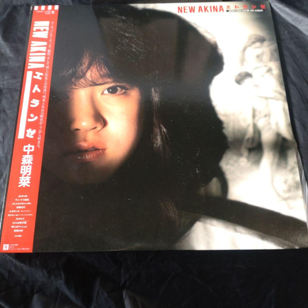 中森明菜 レコード2点セット十コンサートパンフレット(1987)昭和レトロ