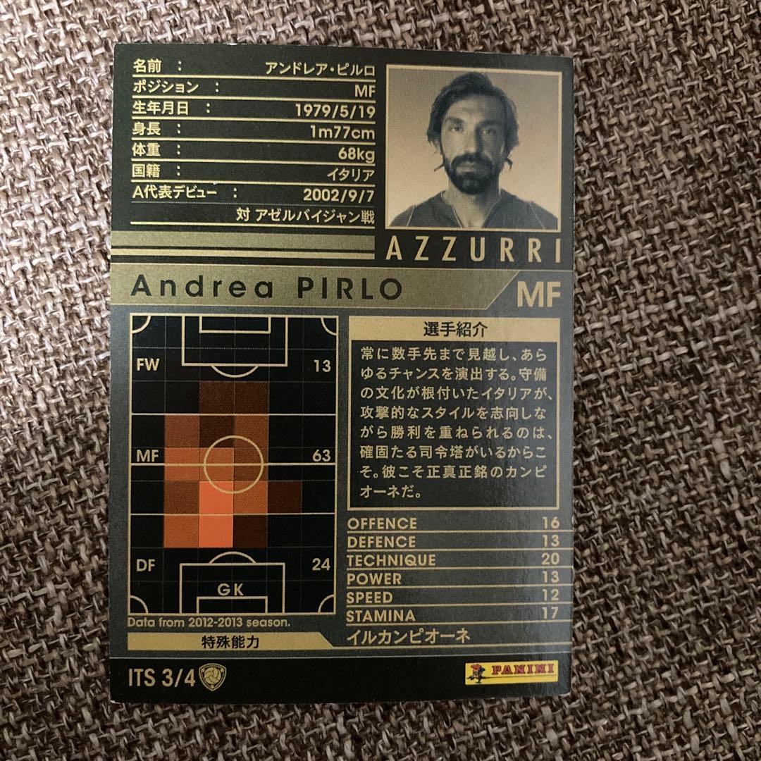 アンドレア・ピルロ WCCF トレーディングカード - メルカリ
