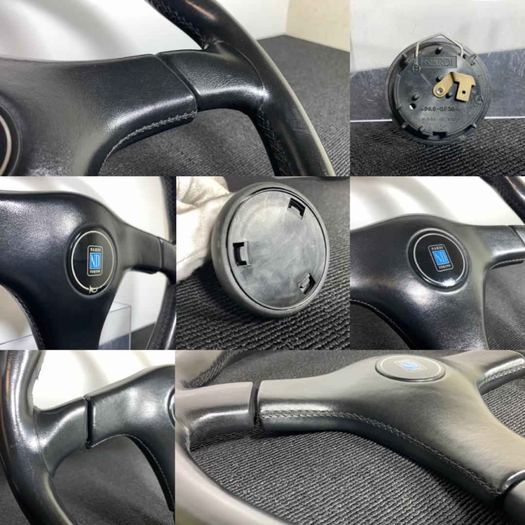 ナルディ ガラ3 タイプ3 ブラックレザー ステアリング 36.5φ 正規 良品