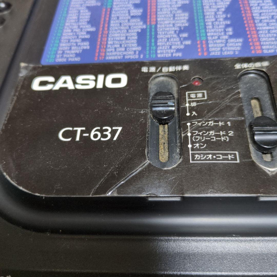 カシオ tone bank CT 637 電子キーボード 専用スタンド付き - メルカリ