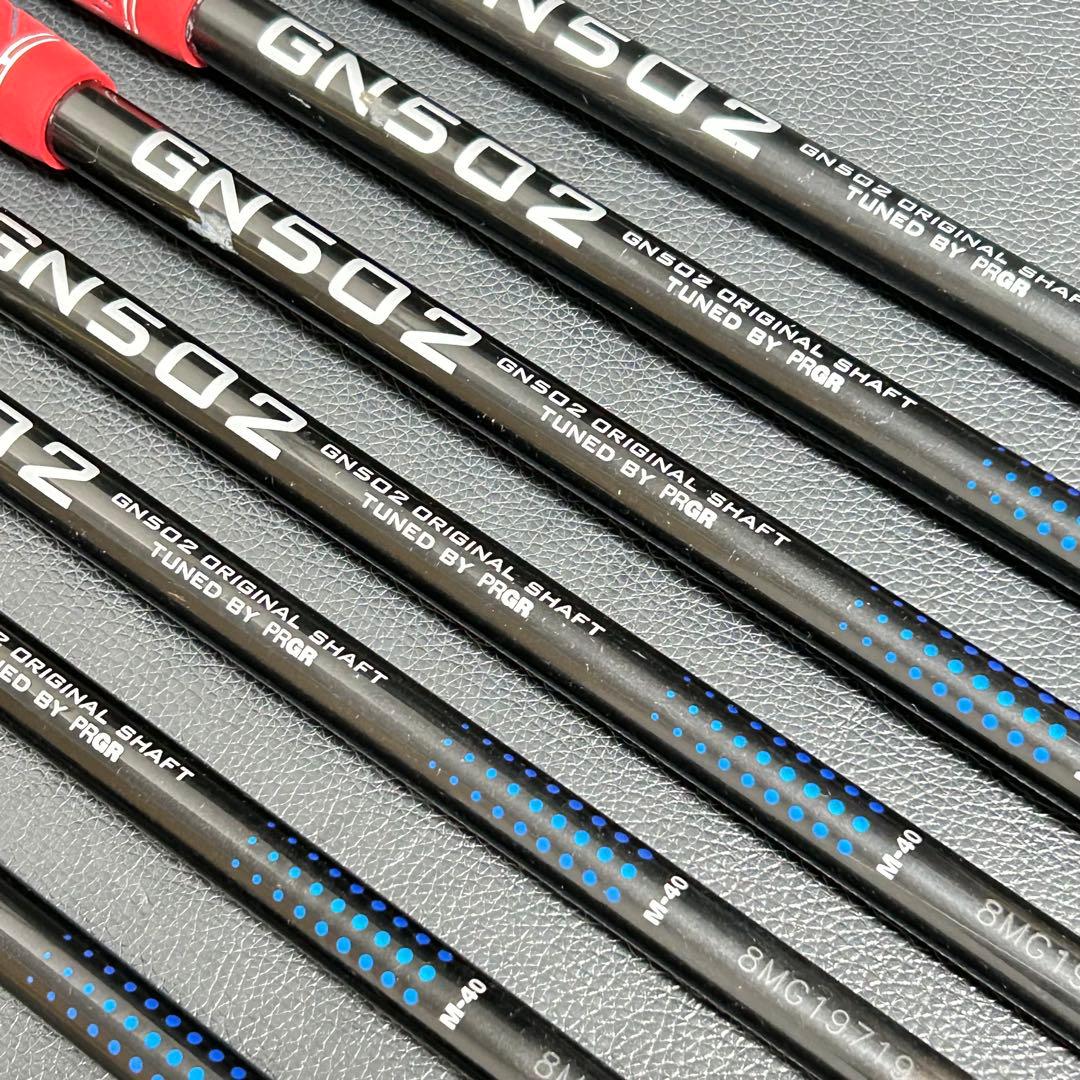 プロギア PRGR GN502 アイアンセット 5〜9・P .S 純正M-40 - メルカリ