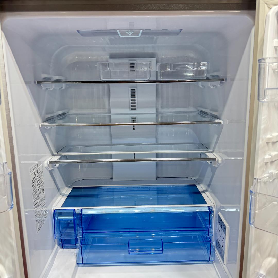 東京23区送料無料 超美品シャープ6ドア観音開き冷蔵庫 2021年製 457L