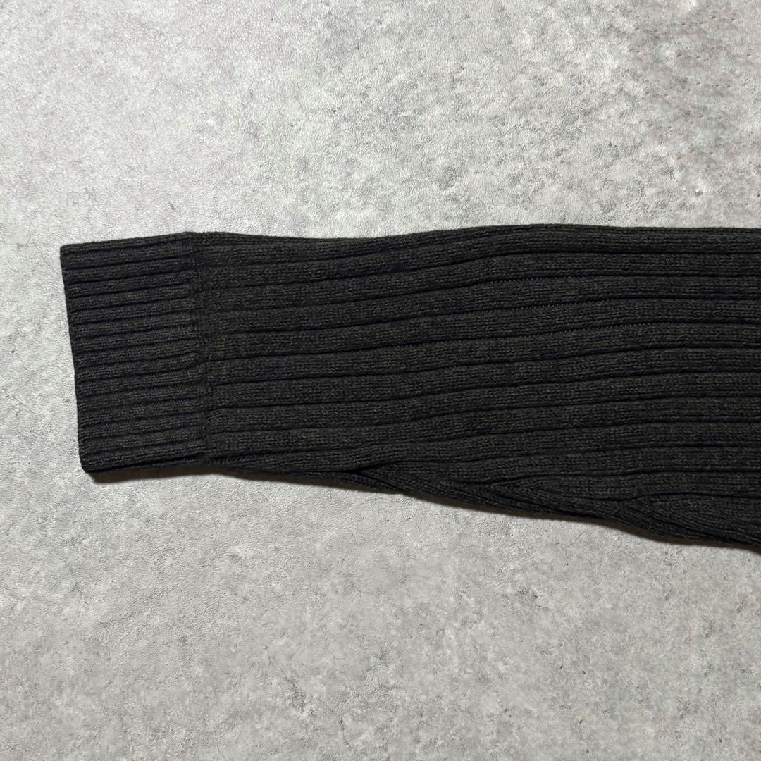 00s セントジョンズベイ ドライバーズニット コットンニット カーキ L