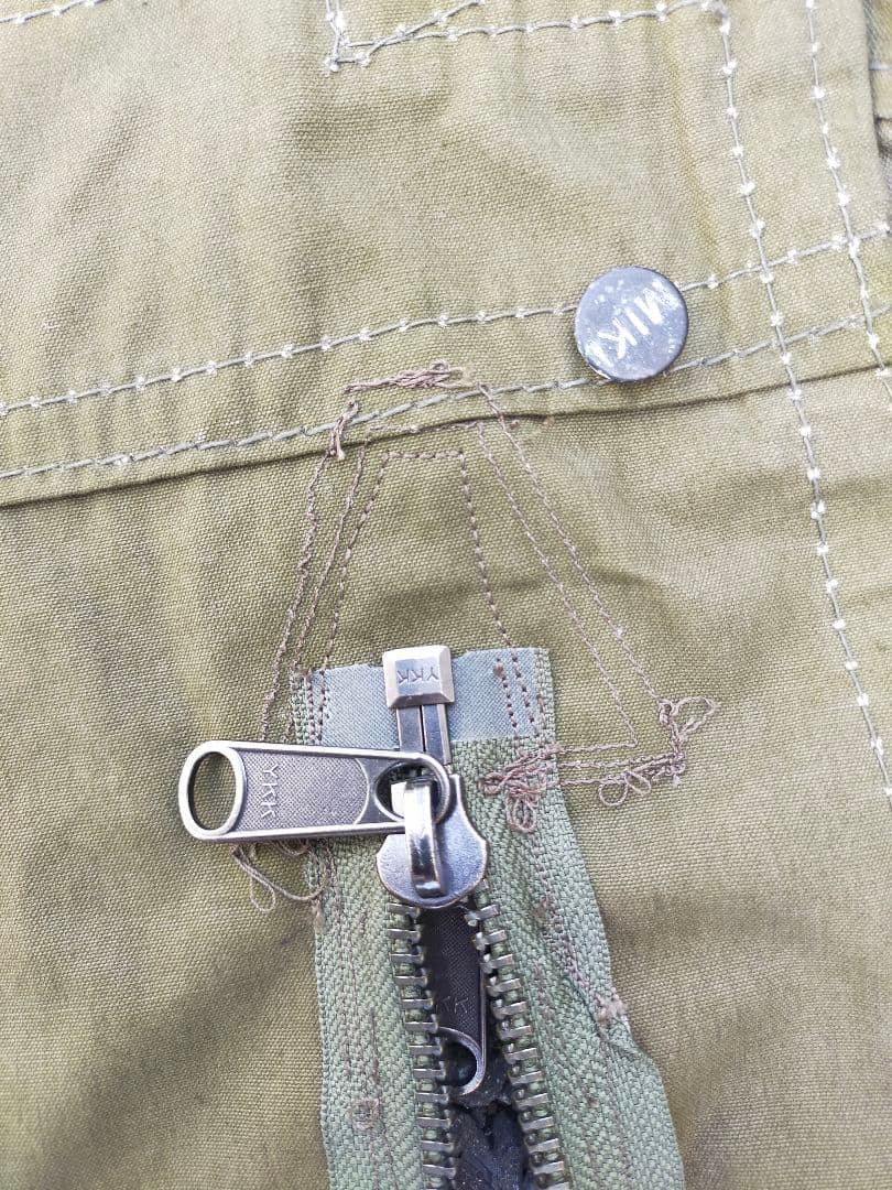 ギリシャ軍幕 2枚セット 撥水・YKKファスナー加工済み シェルター