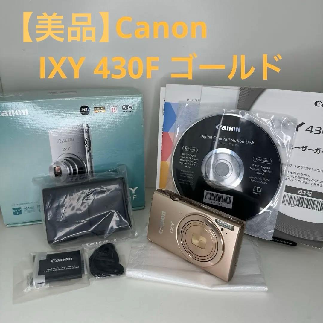 Canon IXY 430F ゴールド Canon Digital Camera IXY 430F Gold 16 MP optical 5x zoom Wi-Fi
