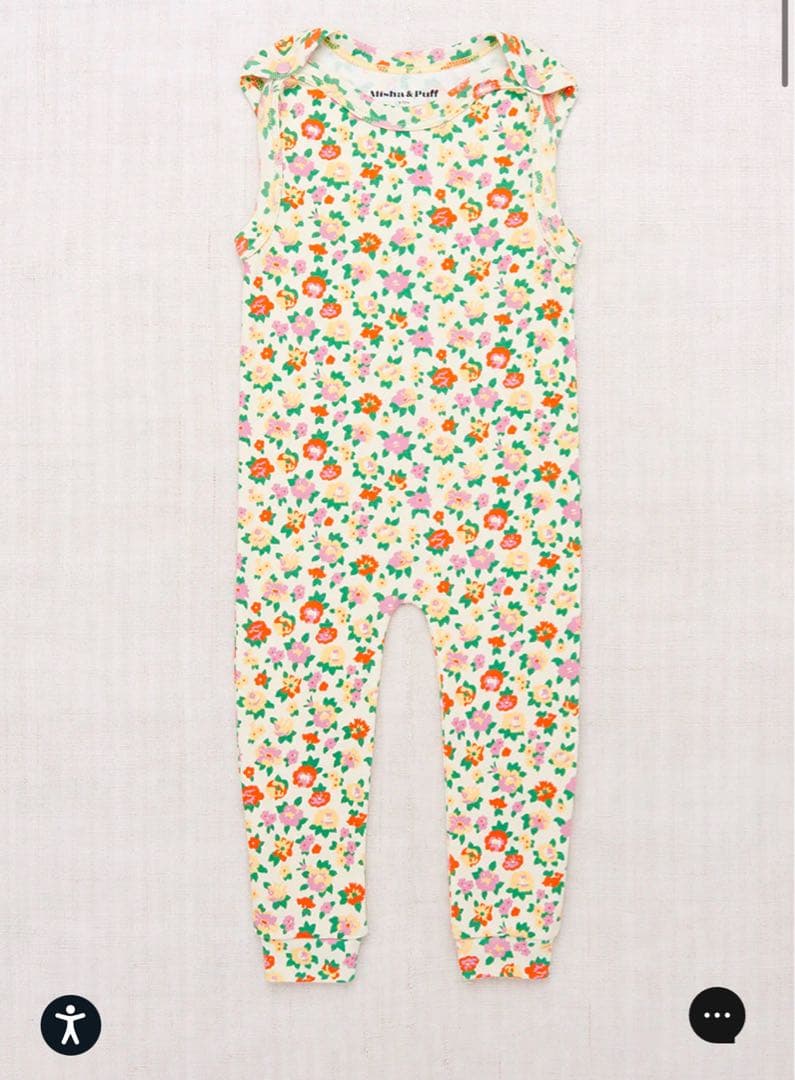 新品未使用 Misha and puff snap overall 6-12m E*様 Misha and Puff Snap Overall 6-12m 20 Baby Snap Overall