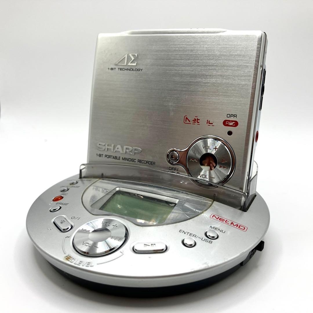 箱・付属品完備】SHARP IM-DR80-S MDレコーダー ジャンク