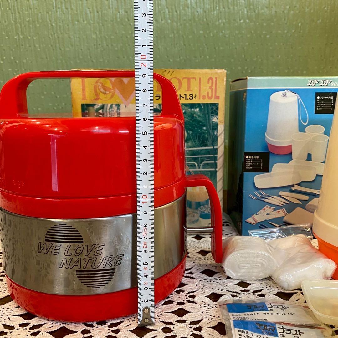 未使用 キャンプ アウトドア セット 昭和レトロ 当時物 レトロポップ