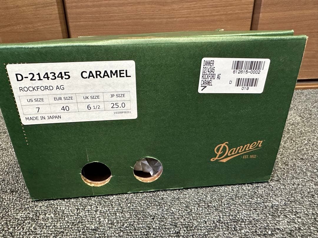ダナー ROCKFORD AG 25cm ビブラム冬底 - メルカリ