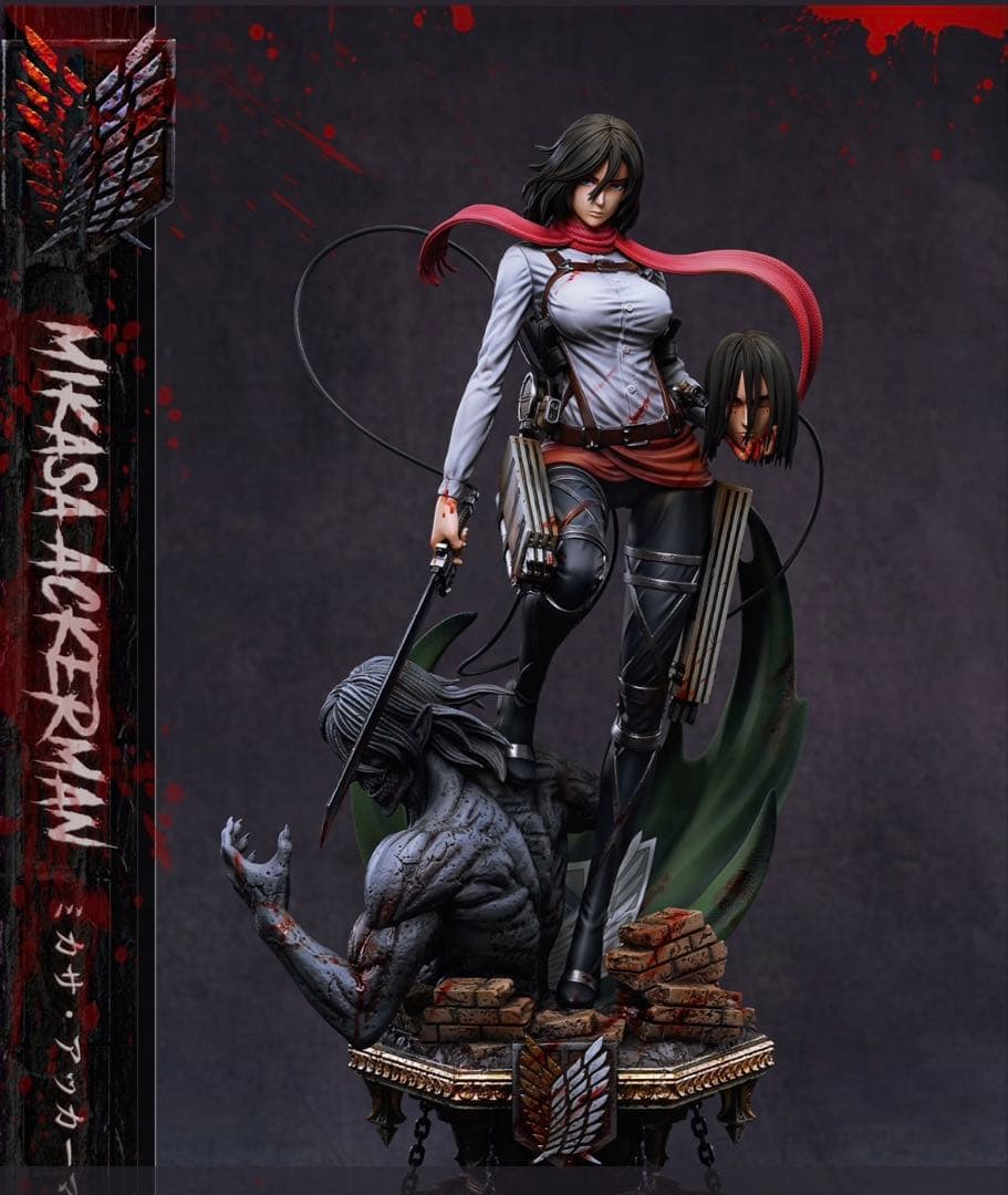 良辰LC Studio 進撃の巨人 ミカサアッカーマン ガレージキット - メルカリ