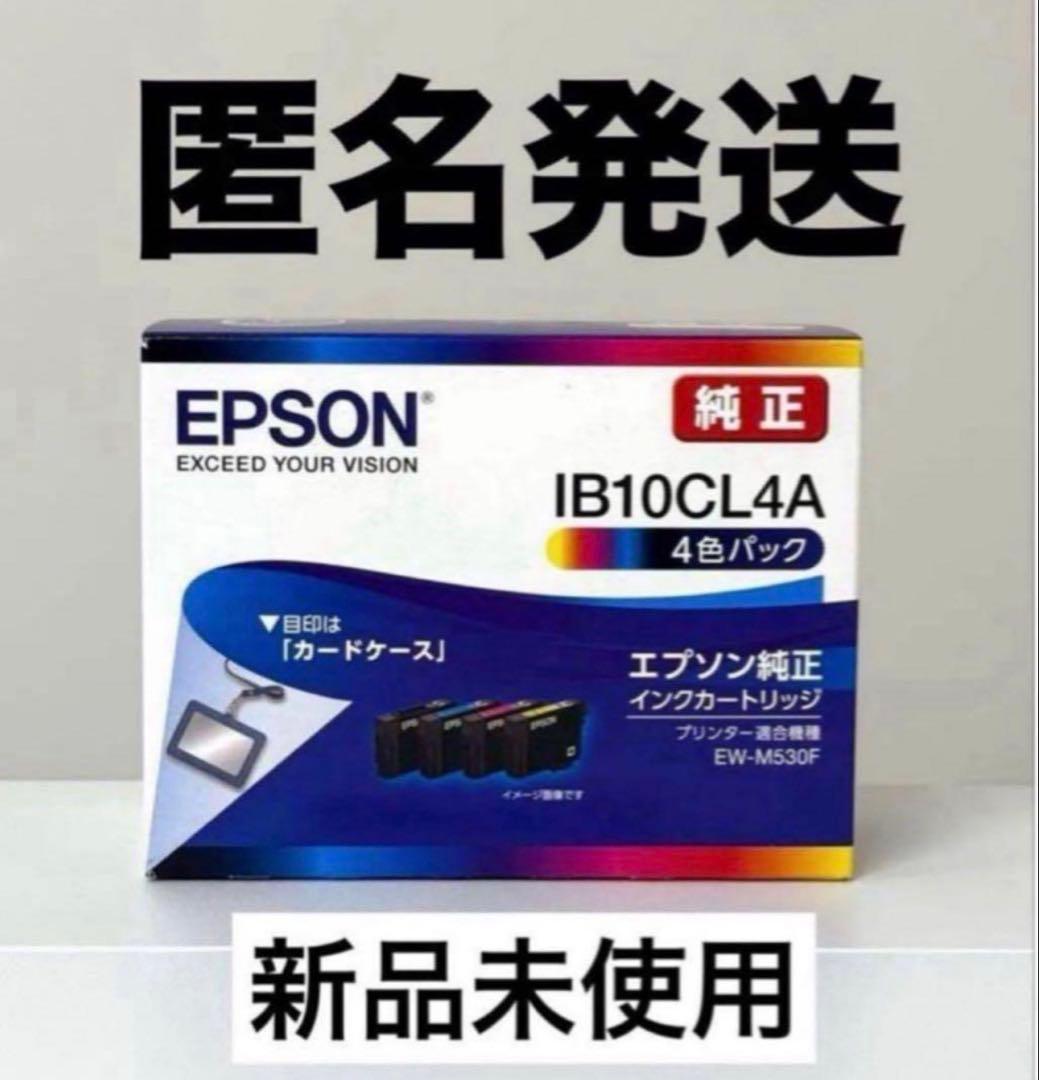 EPSON IB10CL4A インクカートリッジ 4色パック 新品未使用 - メルカリ