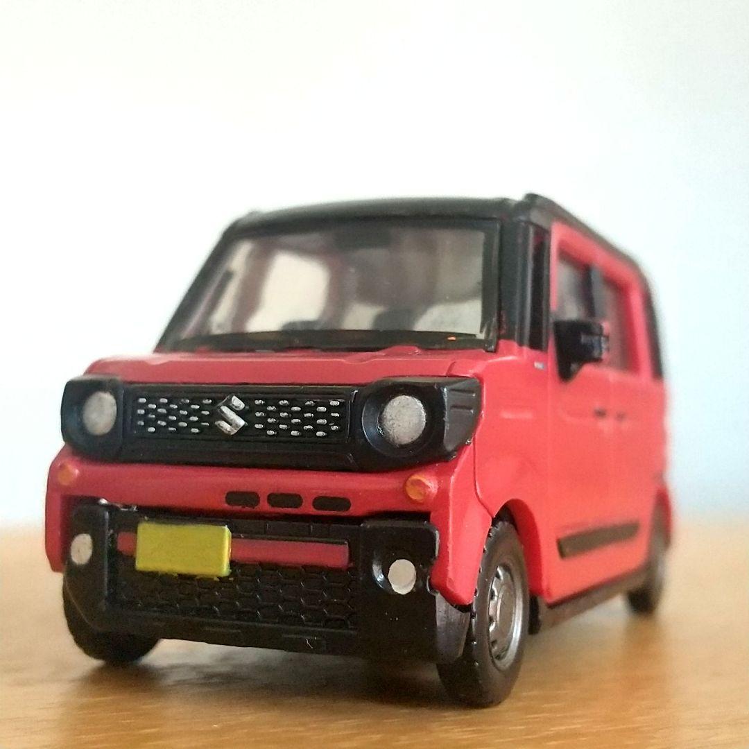 スズキ スペーシアギア ミニカー レッド - メルカリ