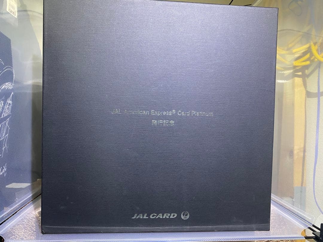 JAL ボーイング B787 アメリカンエクスプレスプラチナカード発行記念