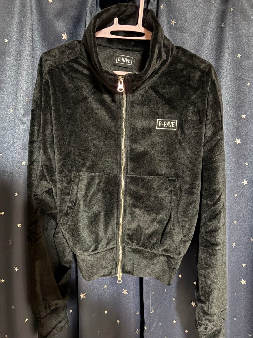 B-RAVE HANA ノノガ　ベロアジャケット B-RAVE ベロアトラックジャケット ノノガ - メルカリ