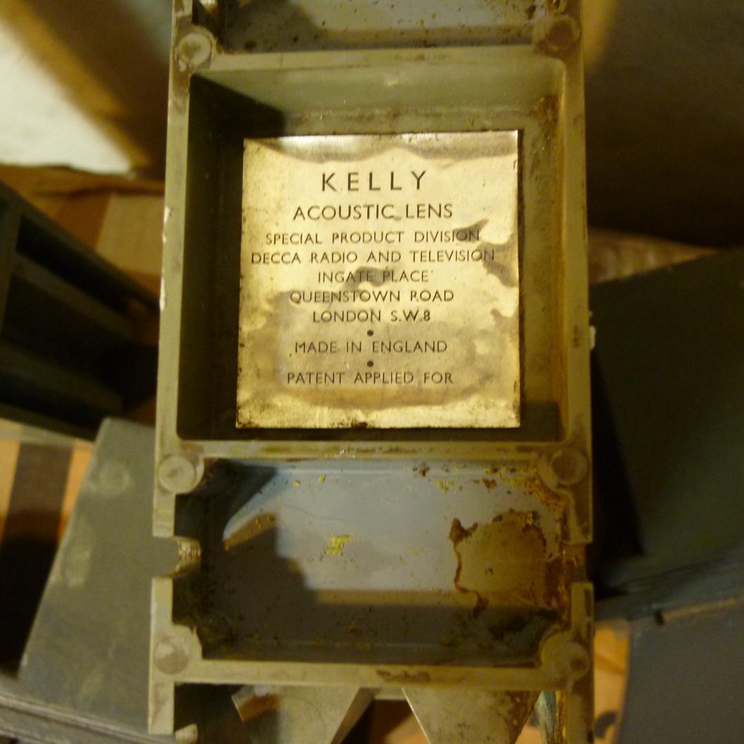 英製 DECCA/デッカ リボンツイーター DK30R ホーン＆ドライバ＆レンズ