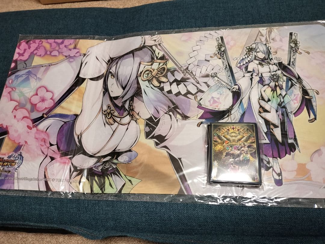 デュエプレフェス 誣の頂 ウェディング プレイマット・スリーブ セット