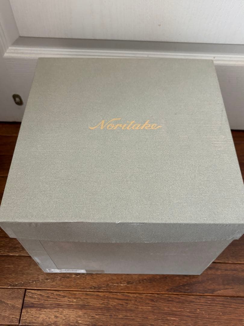 Noritake 美術品 花瓶 瑠璃金彩葡萄盛 52922 希少品 共箱付 美品