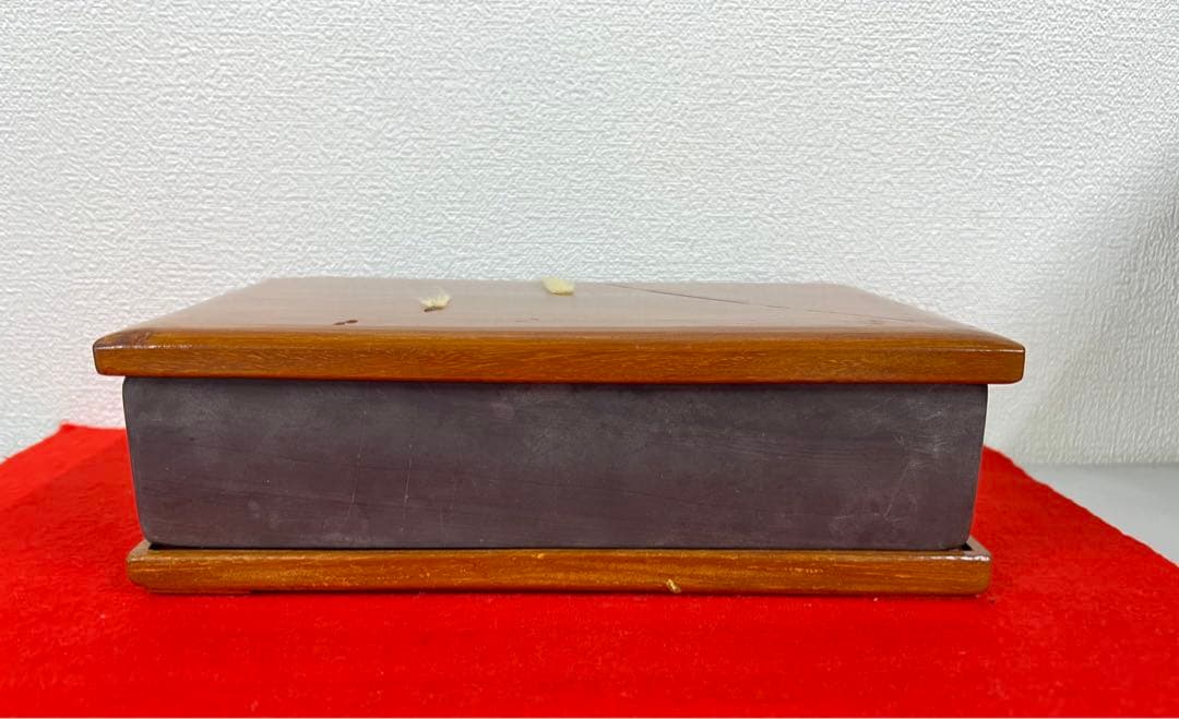 文房具 古美術 長方型抄手硯 端溪硯 書/C8/33