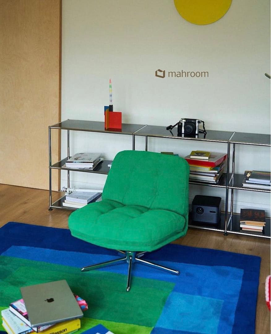 復刻デザイン】IKEA ディヴリンゲ 回転パーソナルチェア グリーン