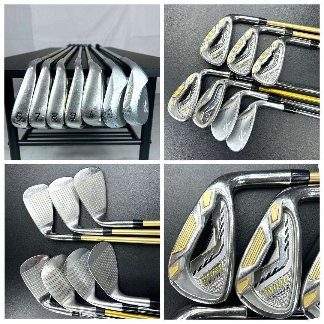 本格派 メンズゴルフクラブ12本 フルセット お試しセット ゴルフセット