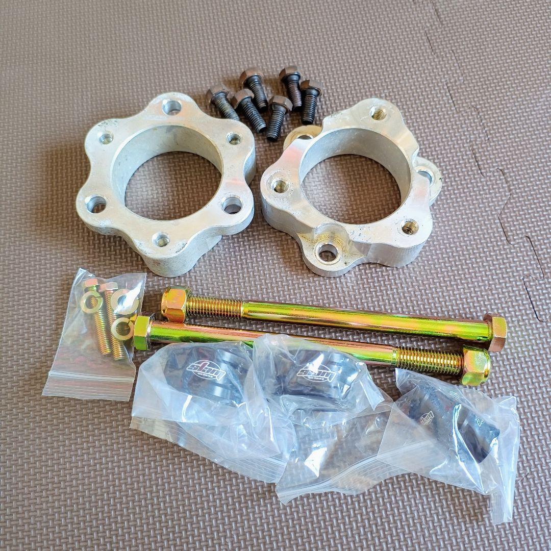 MZS フロントリフトアップスペーサー SLAM 　デフダウン トヨタ 2002-2023 ランクル プラド 120系/150系 リフトアップkit フロント