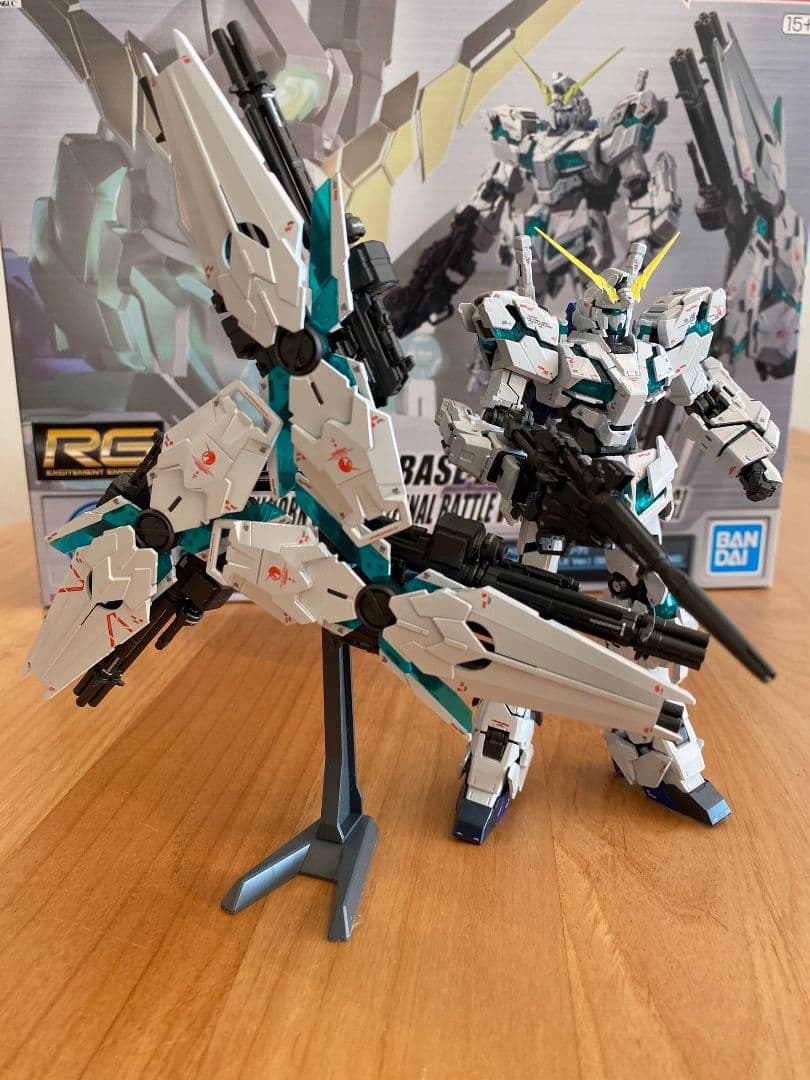 RG ユニコーンガンダム (最終決戦仕様) [スペシャルコーティング]完成