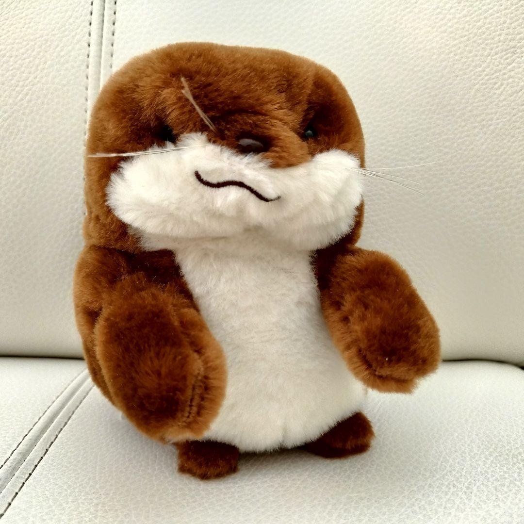 まねっこカワウソ】ぬいぐるみ モノマネギミック カワウソ まねっこ