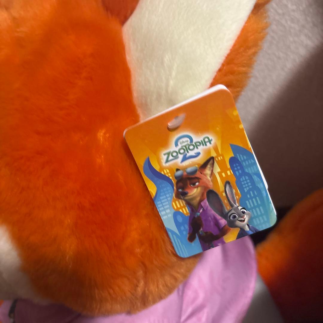 ズートピア2 ニック ぬいぐるみ コストコ ブランケット付き - メルカリ