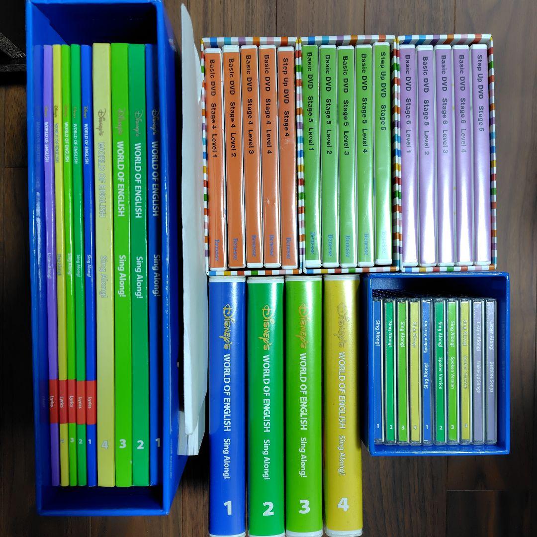 英語教材セット ディズニー英語システム ワールドワイドキッズ - メルカリ