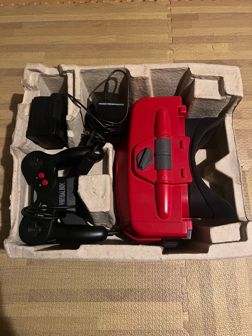 動作確認済み バーチャルボーイ本体 ソフト1本付き 動作確認済】バーチャルボーイ本体+ソフト6本｜Yahoo!フリマ（旧PayPay