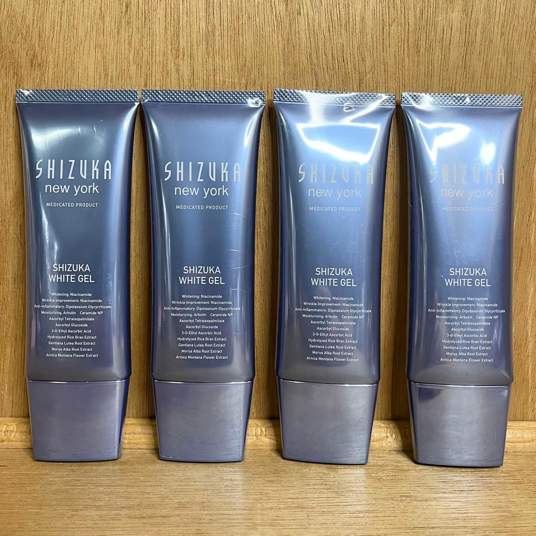 【新品】シズカニューヨーク オールインワン シズカホワイトゲル 60g 4本 Amazon.co.jp: SHIZUKA new york（シズカニューヨーク） 医薬部外品