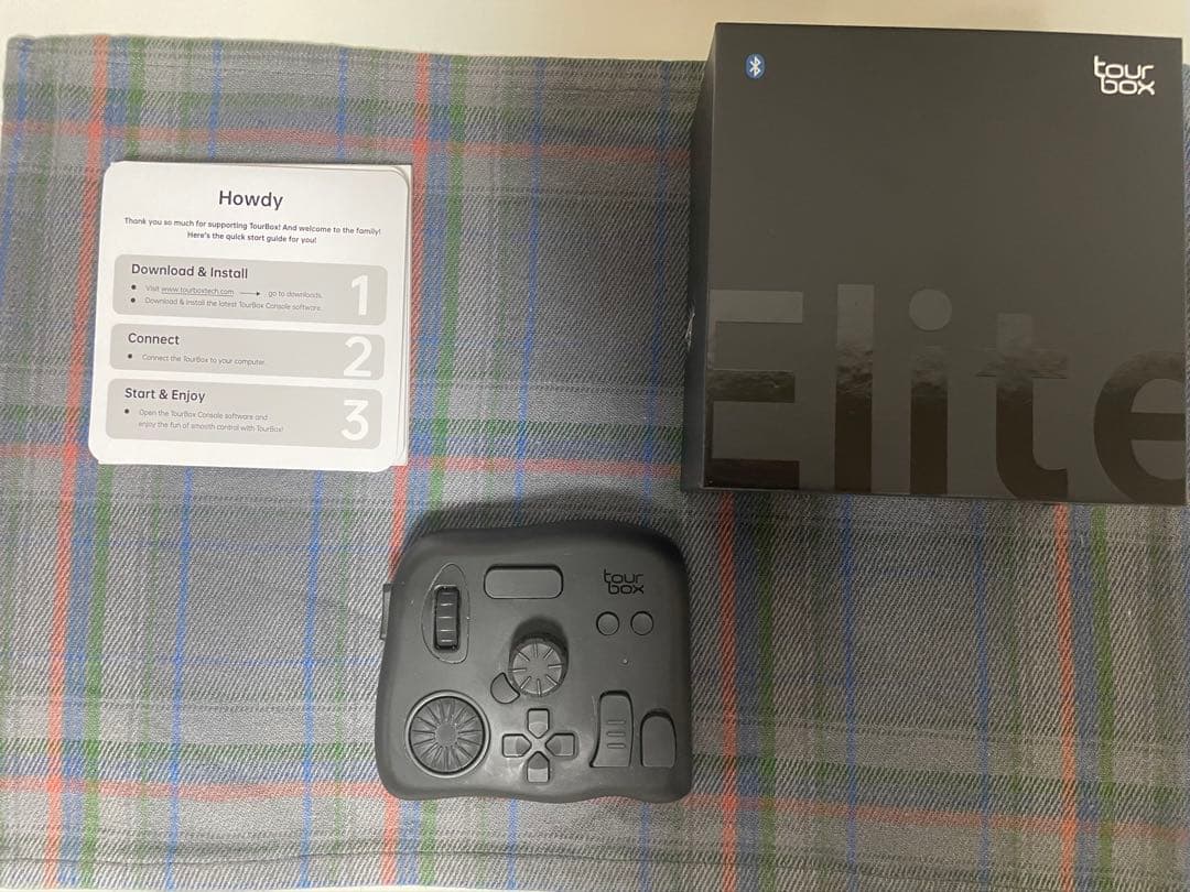 TourBox Eliteブラック　値下げ可 TourBox Elite レビュー】こりゃエリートだ。回転操作で快適に作業が