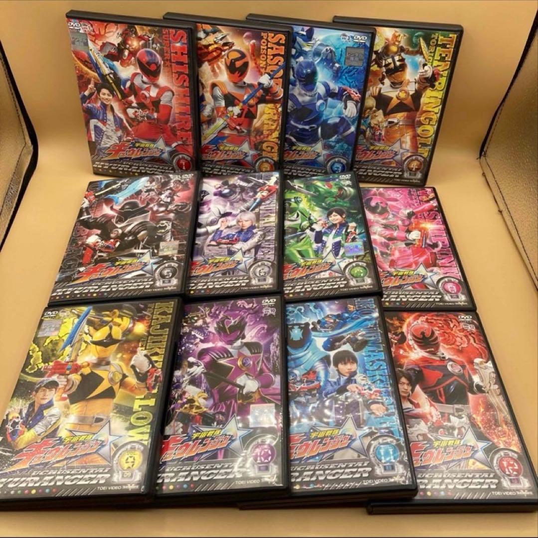 宇宙戦隊キュウレンジャー DVD 全12巻＋5本(映画など) - メルカリ