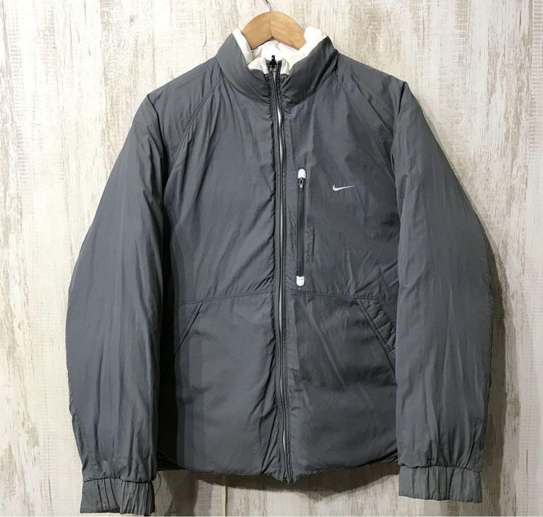Nike 00s ダウンジャケット リバーシブル - メルカリ