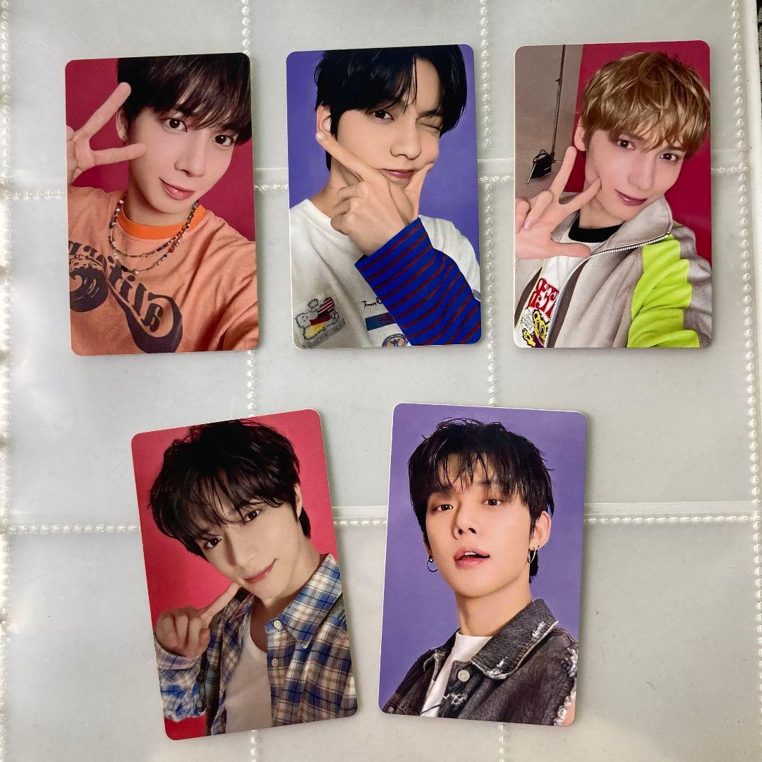 TXT 2025 FC 会報誌 アンケート特典 トレカ 5枚セット TXT FC ファン