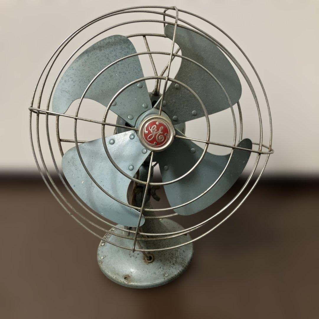GE アンティーク 扇風機 ジェネラルエレクトリック ビンテージ - メルカリ